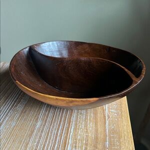 Handmade in Kenya Wood Bowl.